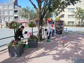 清掃作業中、調布がきれいな街になるように‼ 清掃作業中、調布がきれいな街になるように‼